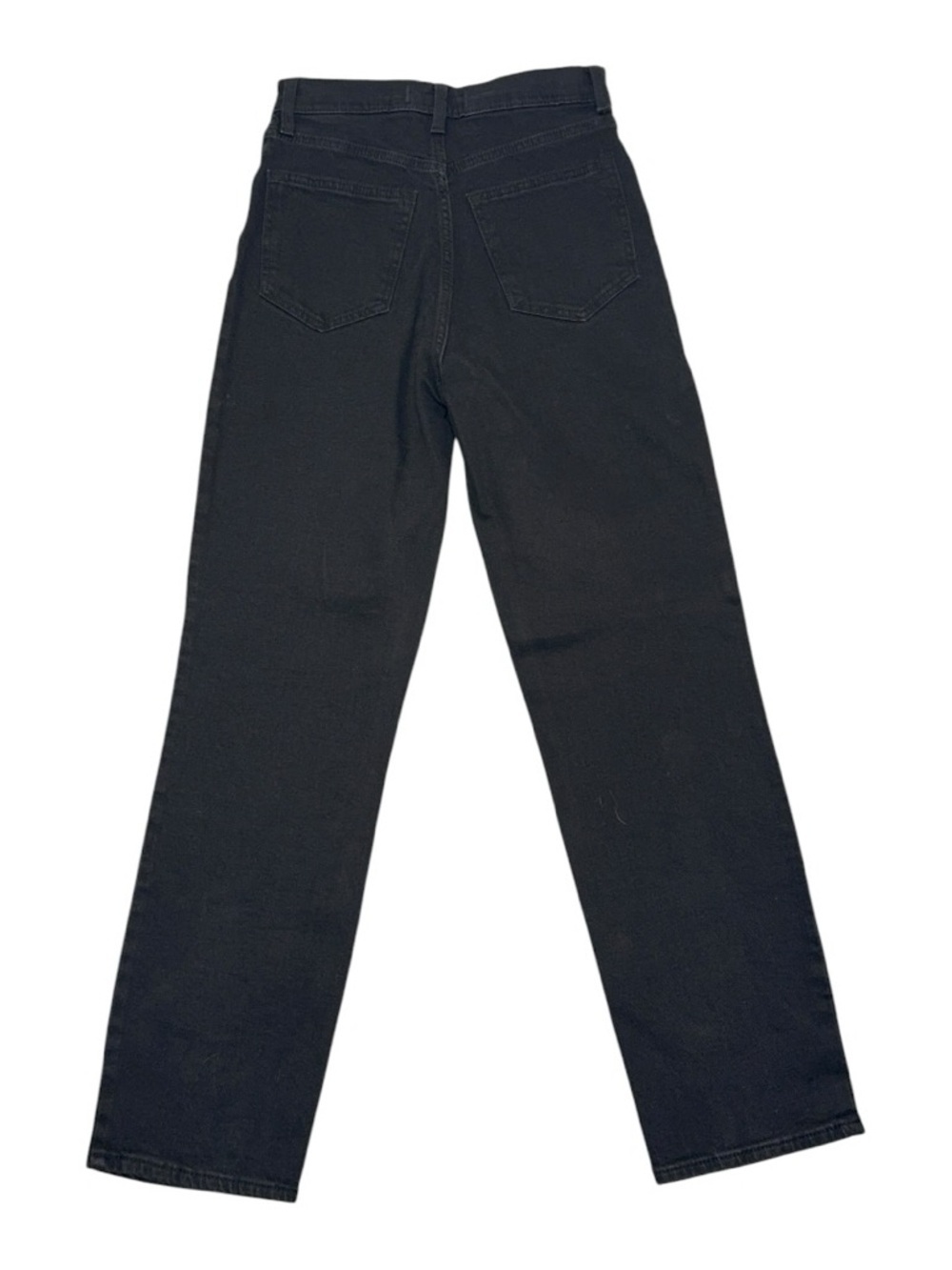 NWOT Abercrombie & Fitch 90’s Ultra Highrise Straight leg Jean 27 black - Picture 3 of 6